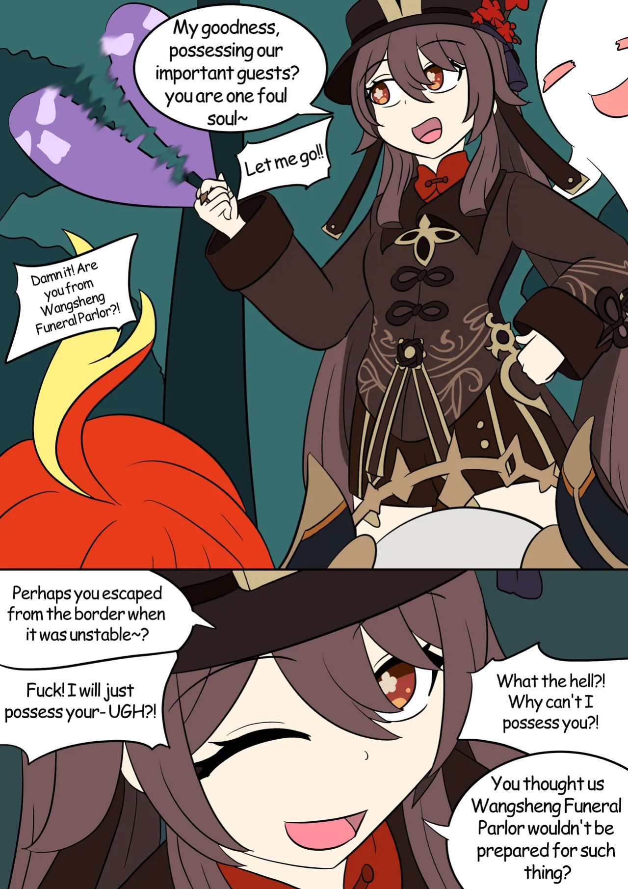 [Vel] Hu Tao Possession (Genshin Impact) [English]