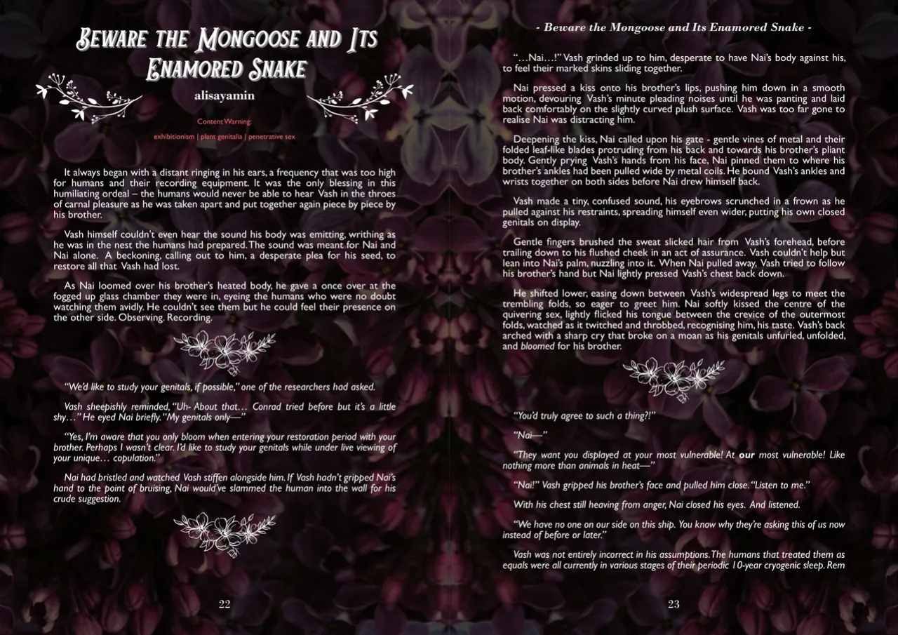 A Song of Brothers: A Knives x Vash Zine (Spreads)