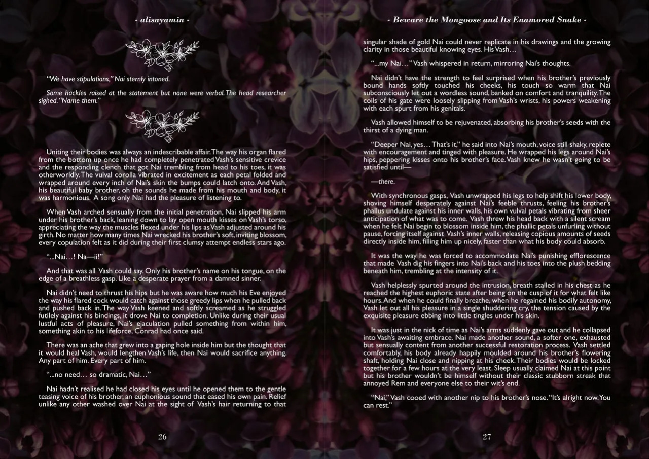 A Song of Brothers: A Knives x Vash Zine (Spreads)