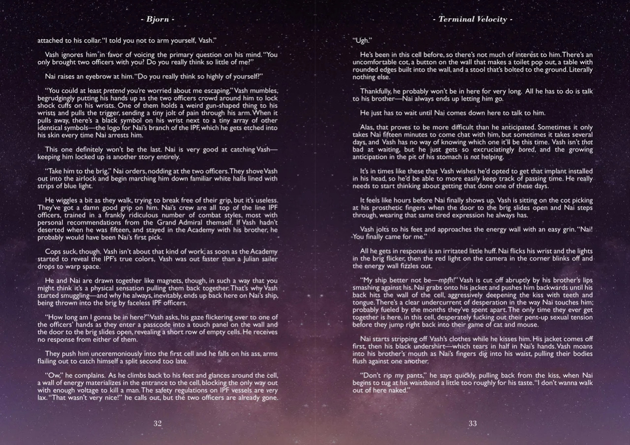 A Song of Brothers: A Knives x Vash Zine (Spreads)