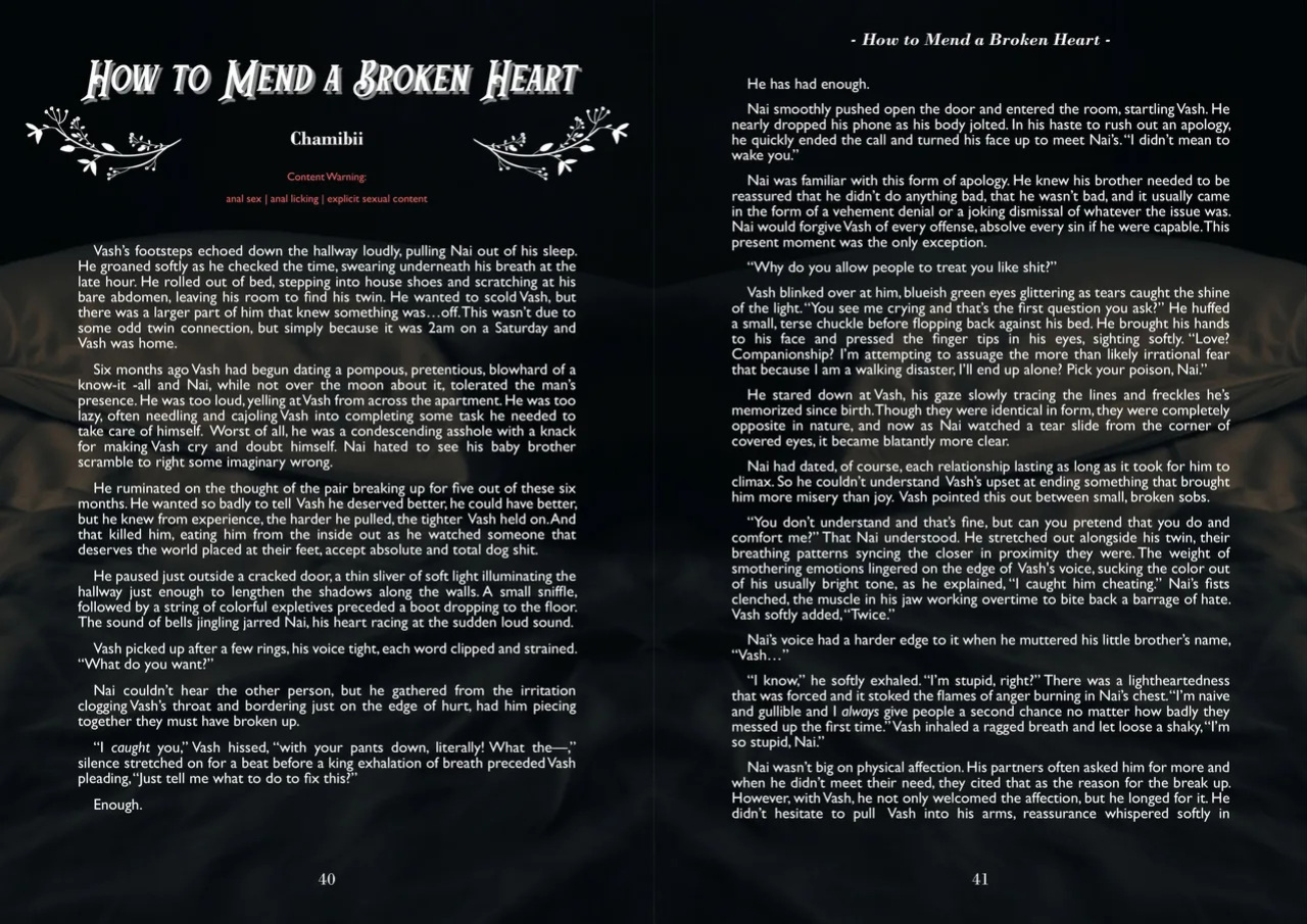 A Song of Brothers: A Knives x Vash Zine (Spreads)