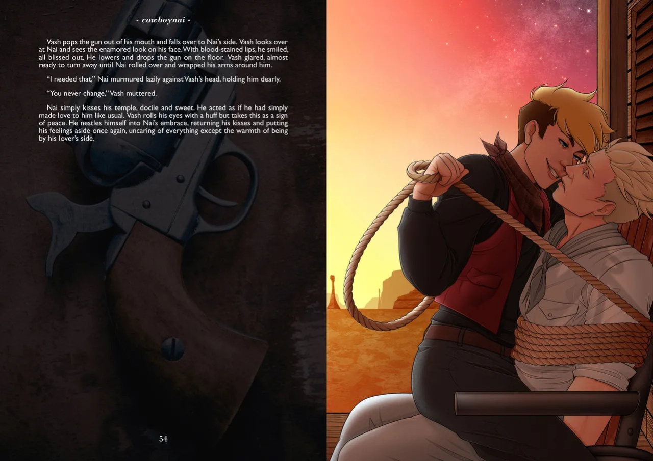 A Song of Brothers: A Knives x Vash Zine (Spreads)