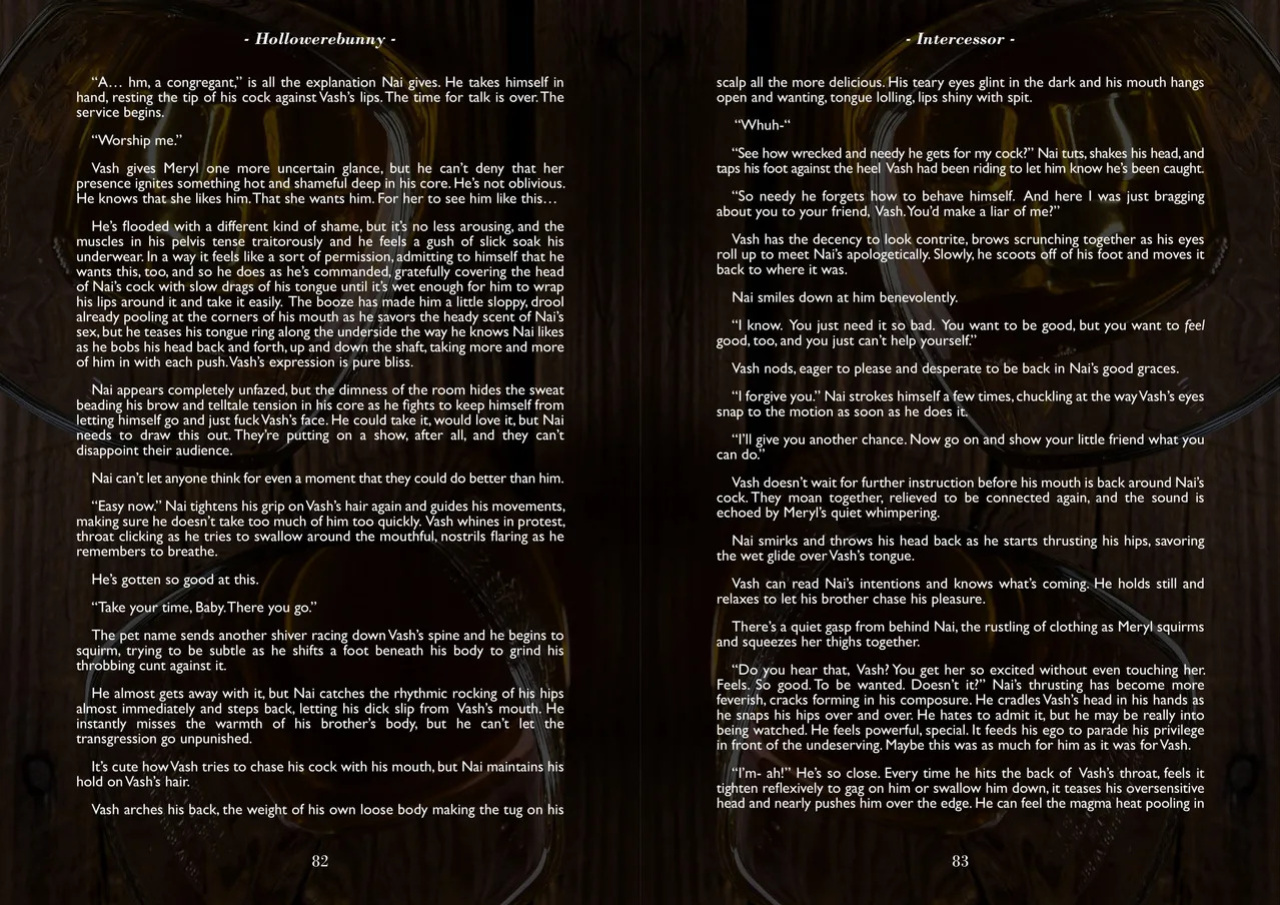 A Song of Brothers: A Knives x Vash Zine (Spreads)