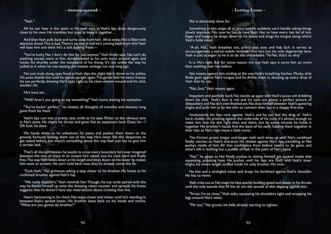 A Song of Brothers: A Knives x Vash Zine (Spreads)