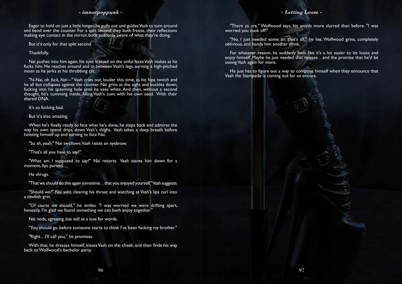 A Song of Brothers: A Knives x Vash Zine (Spreads)