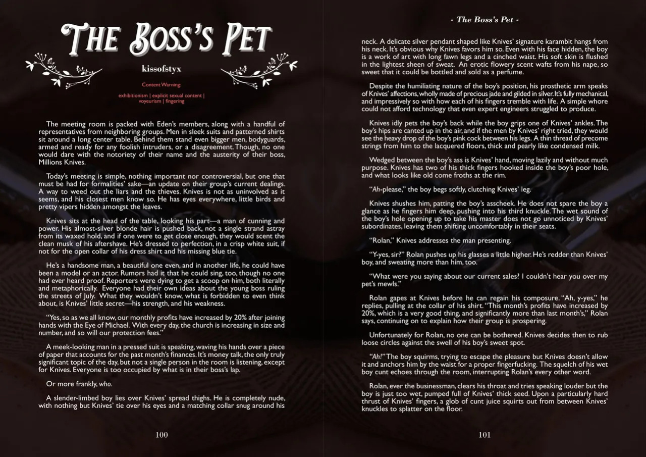A Song of Brothers: A Knives x Vash Zine (Spreads)