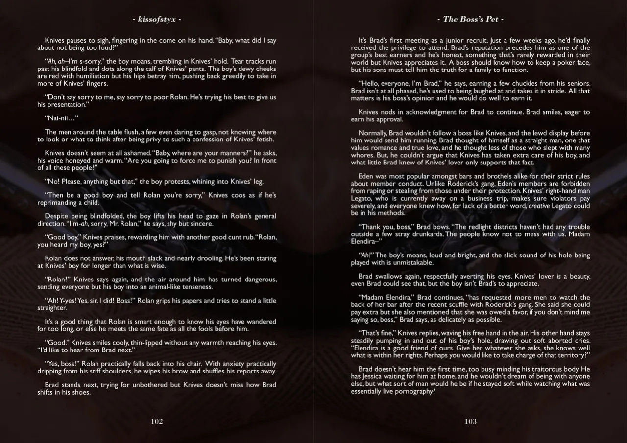 A Song of Brothers: A Knives x Vash Zine (Spreads)