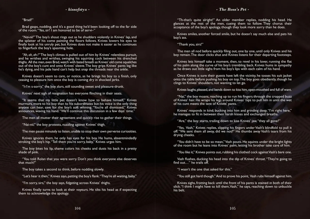 A Song of Brothers: A Knives x Vash Zine (Spreads)