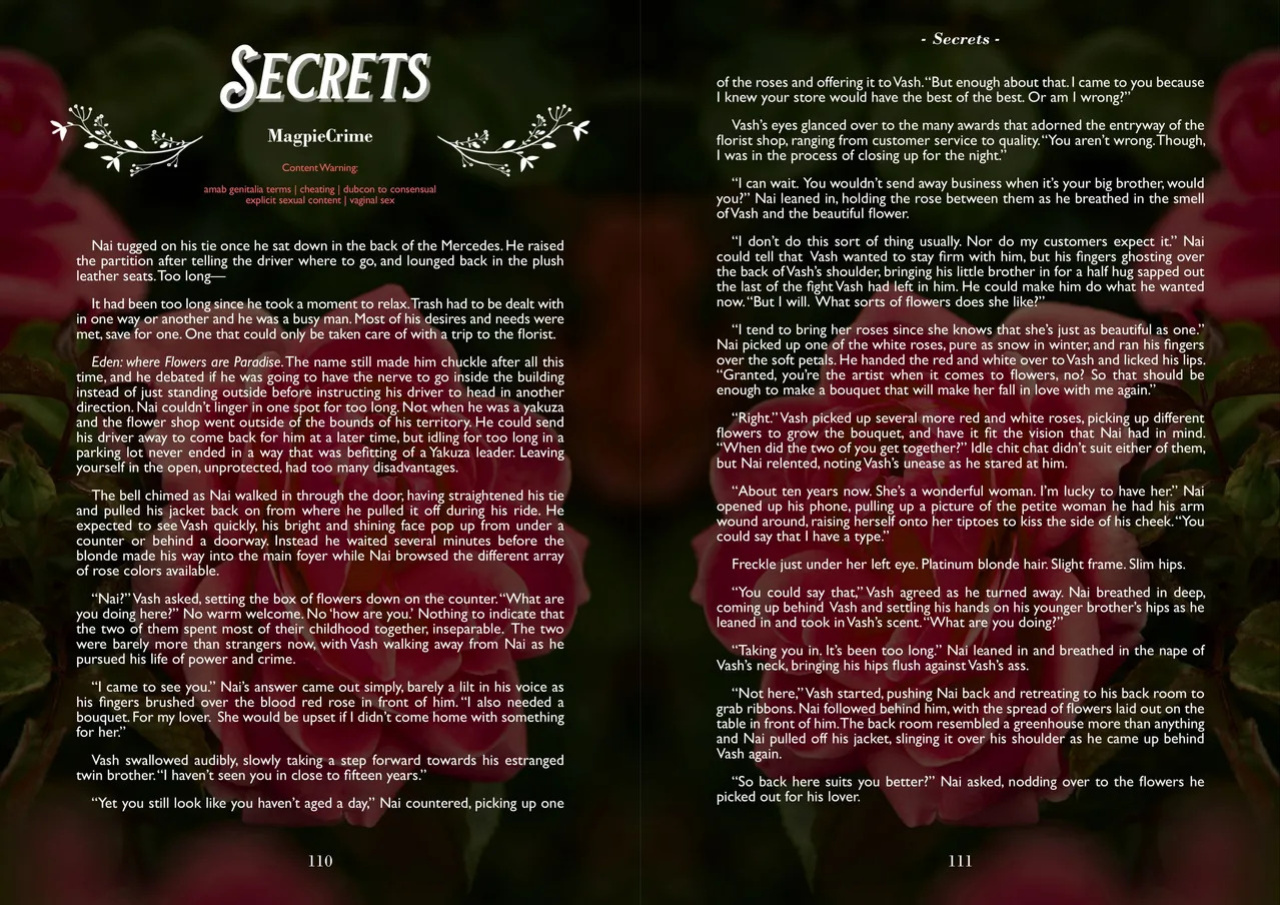 A Song of Brothers: A Knives x Vash Zine (Spreads)