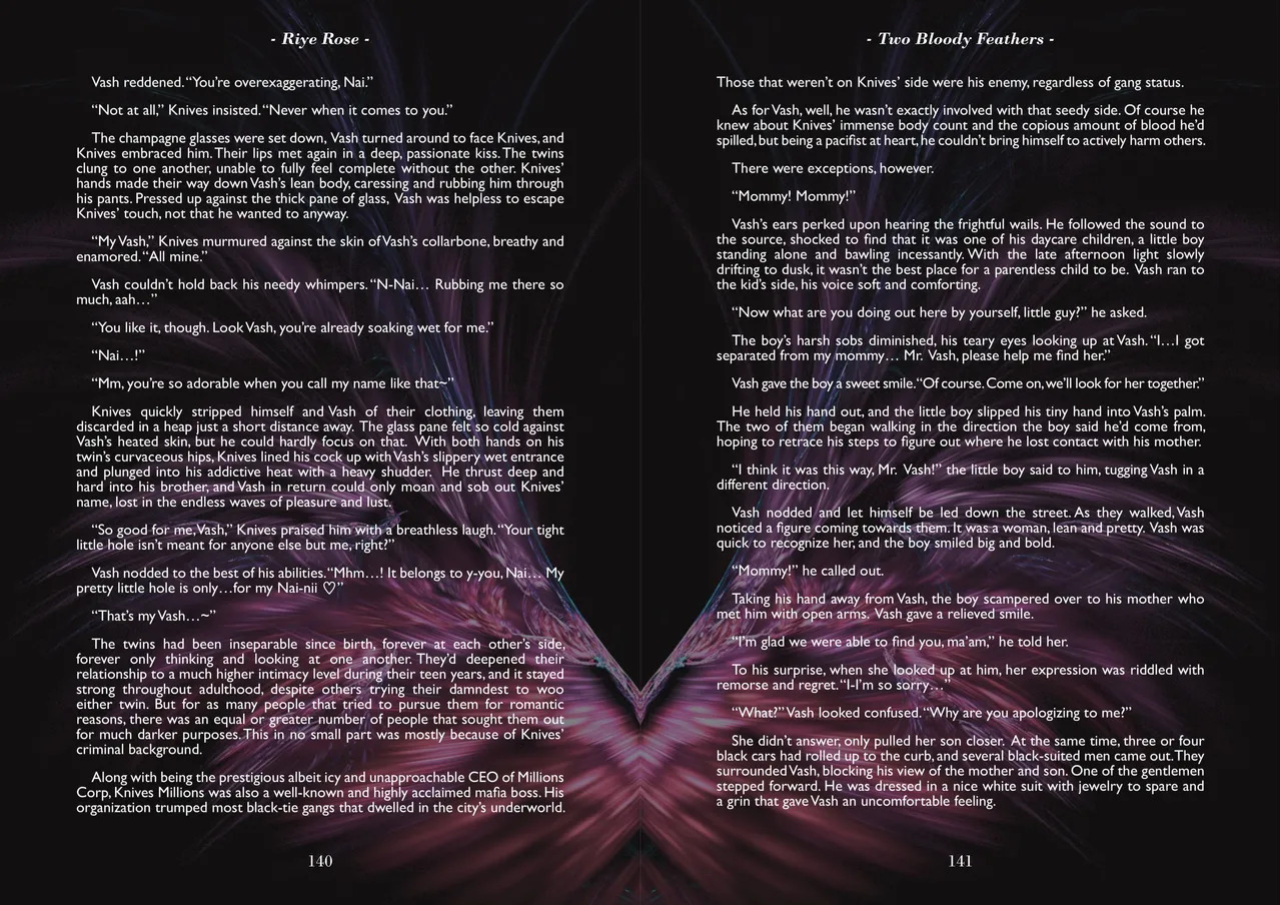 A Song of Brothers: A Knives x Vash Zine (Spreads)