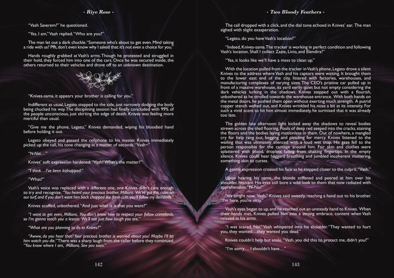 A Song of Brothers: A Knives x Vash Zine (Spreads)