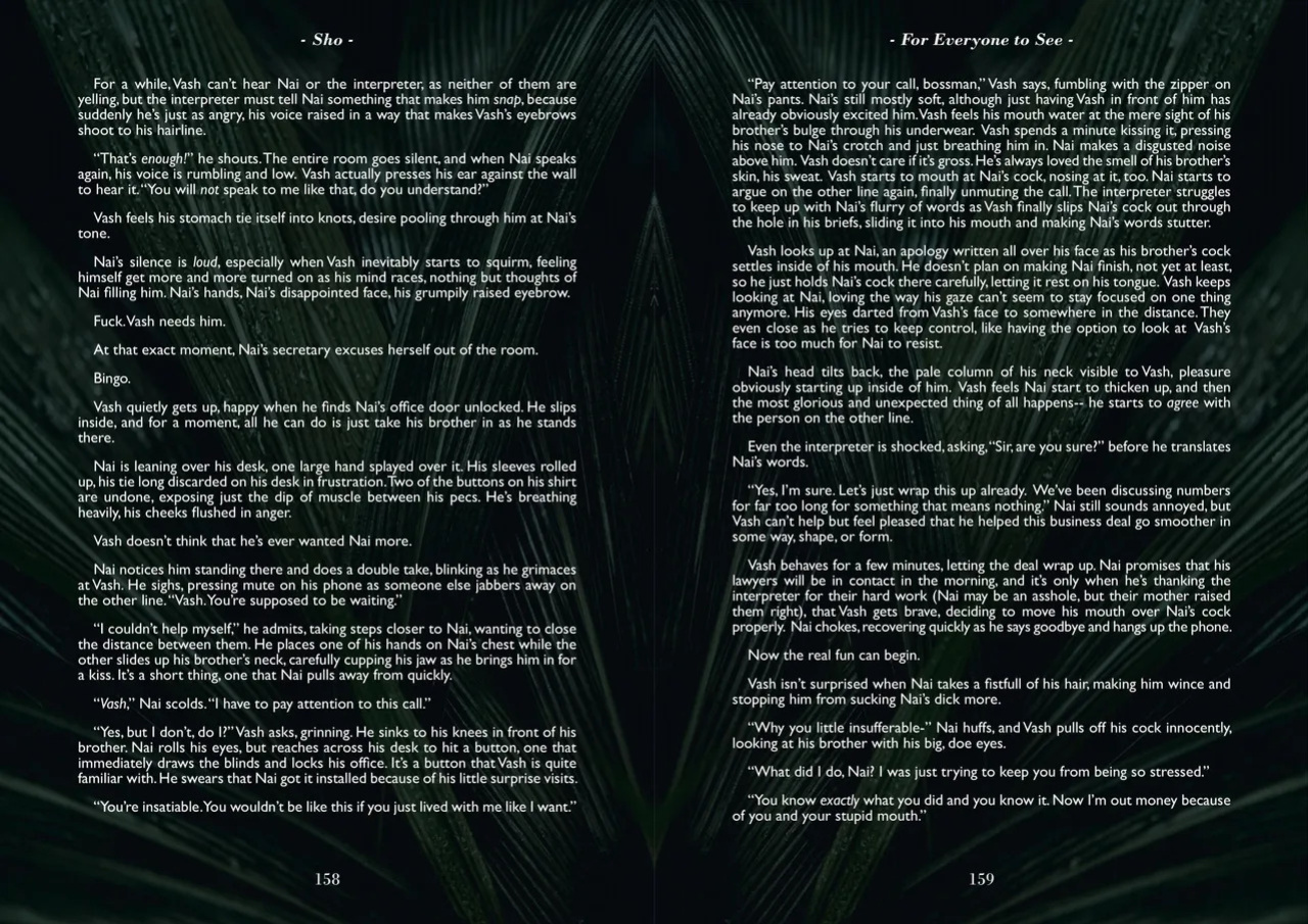 A Song of Brothers: A Knives x Vash Zine (Spreads)