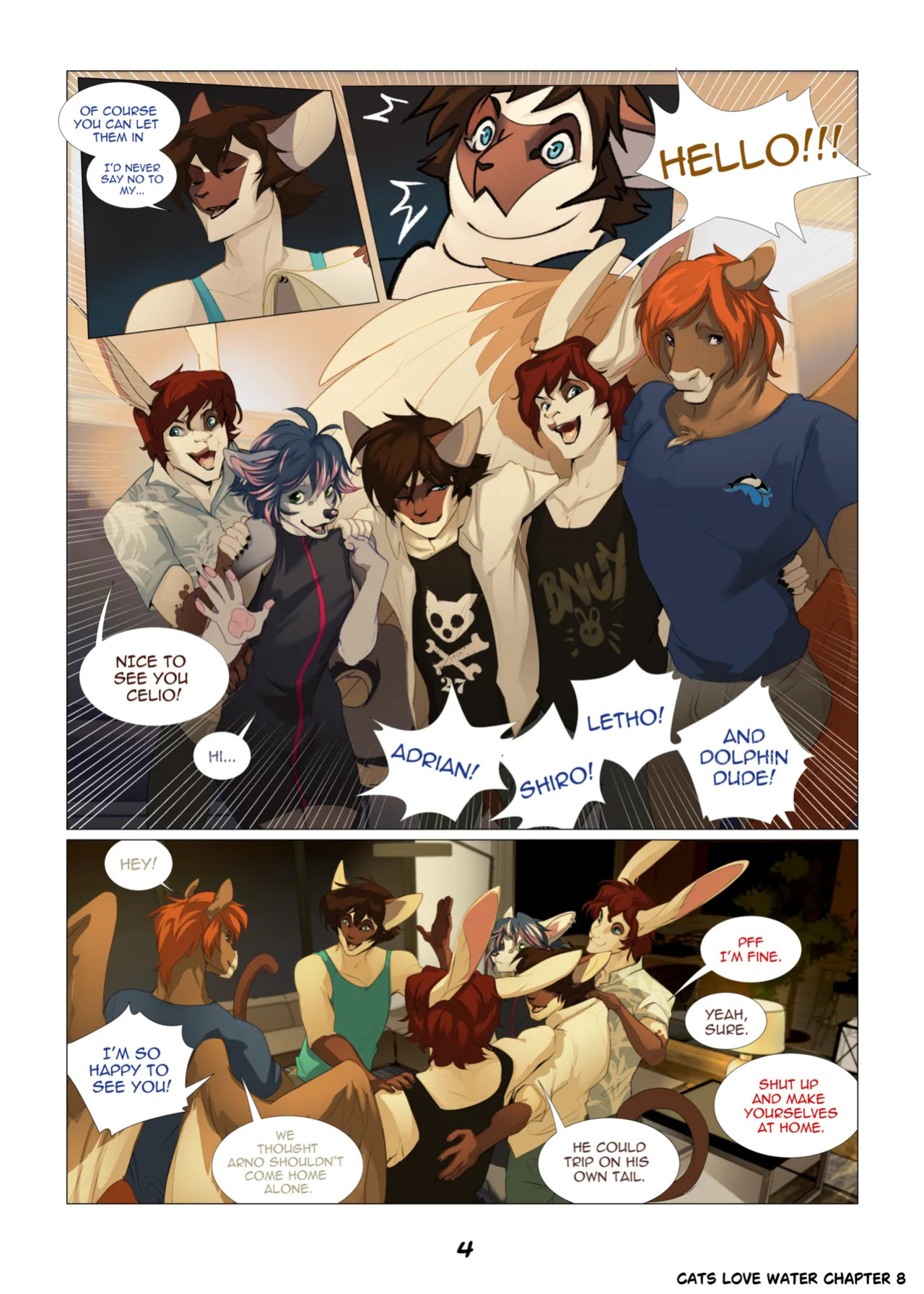 [Peritian] Cats Love Water 8 (In-Progress)