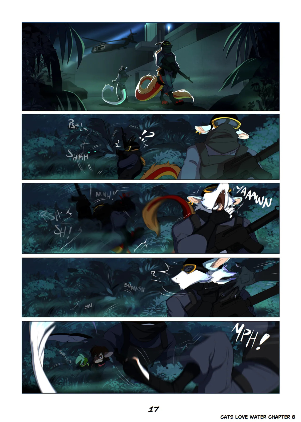 [Peritian] Cats Love Water 8 (In-Progress)