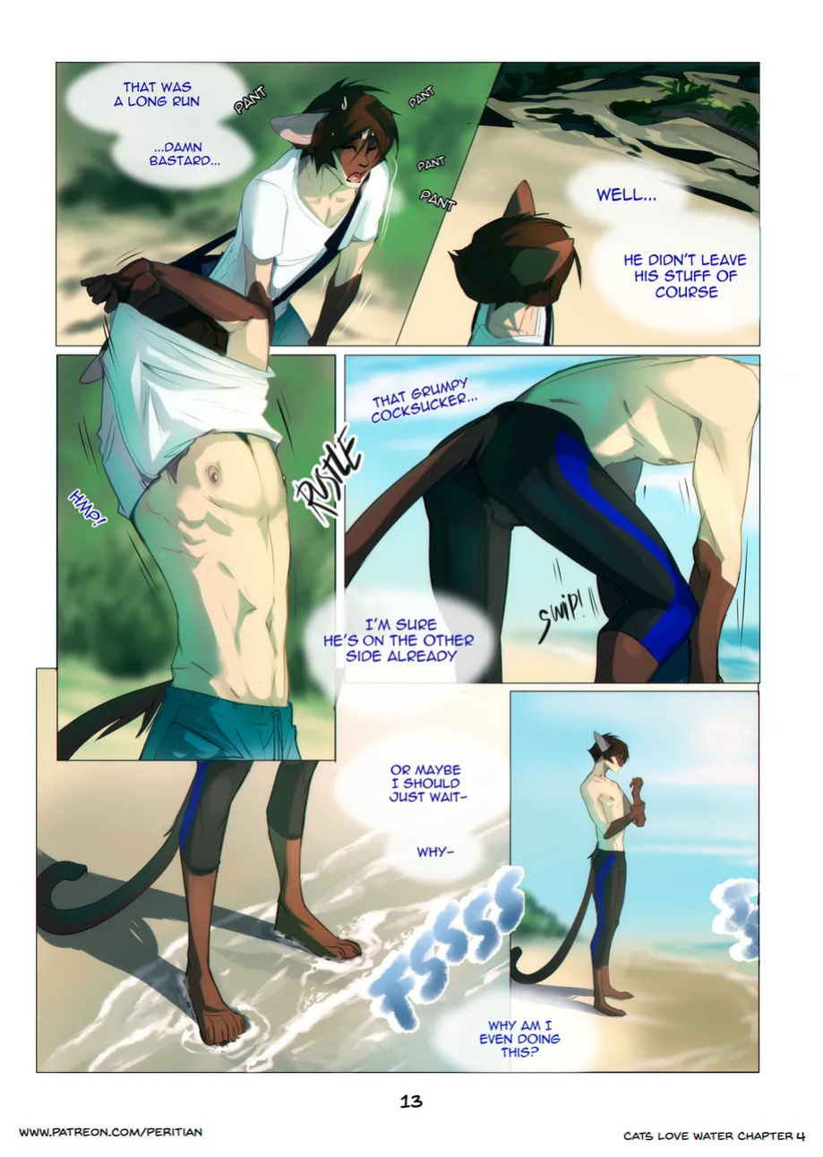 [Peritian] Cats Love Water 4