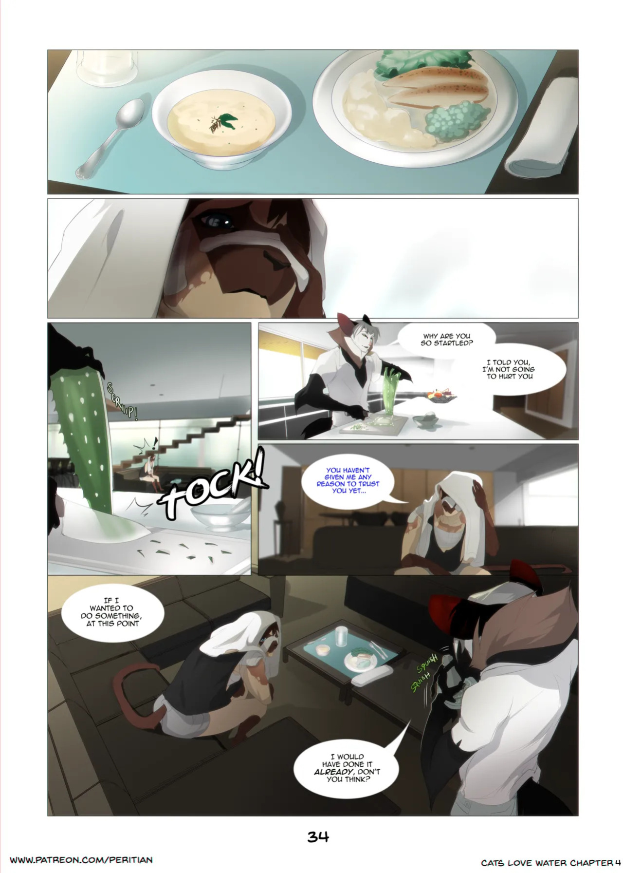 [Peritian] Cats Love Water 4