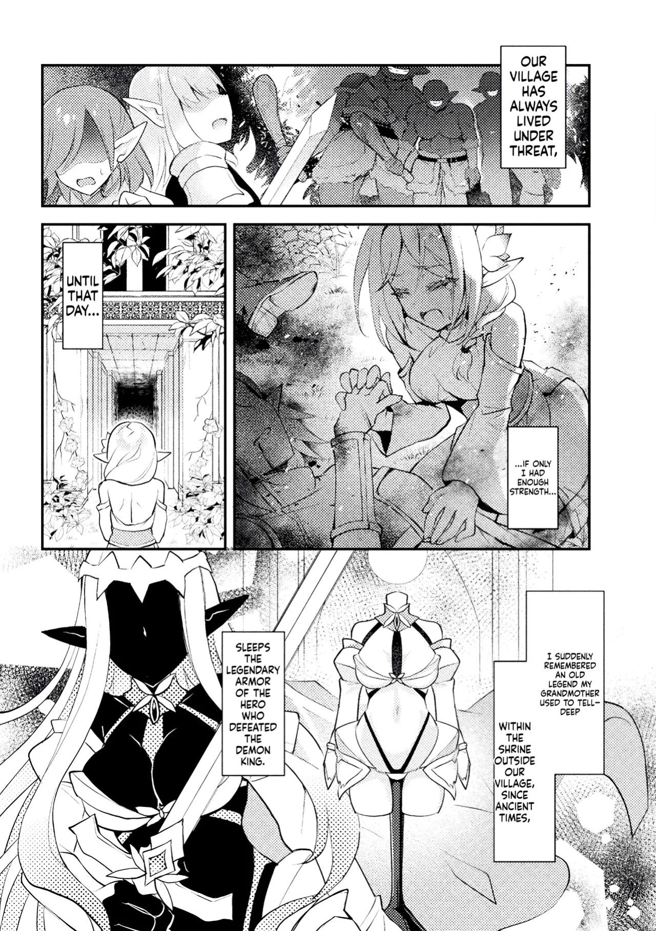 [Byakuya Yuu] Masou no Otome Lilia ~Soshite~ (2D Comic Magazine Akuochi Shokushufuku Vol.2) (SCANMTL)