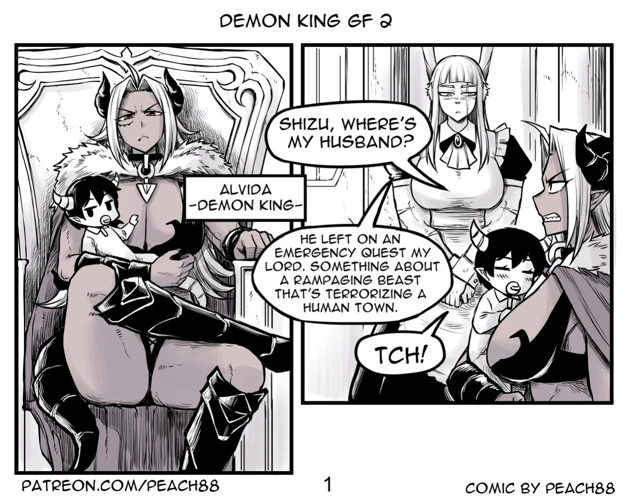 [PeaCh88] Demon King GF / Demon Queen Wife ch.1-13 [ongoing]