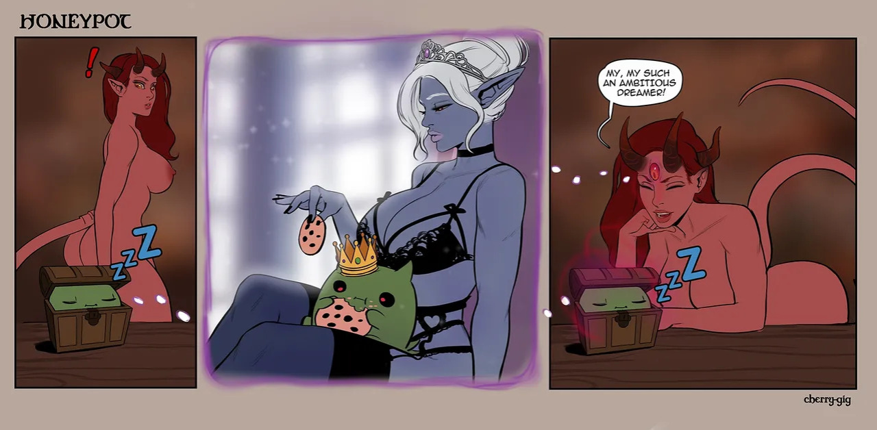 [cherry-gig] Tavern Sluts / Honeypot (ongoing) (Dungeons & Dragons) (ongoing) [English]