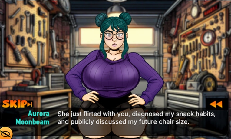She Means Business game: Aurora 01