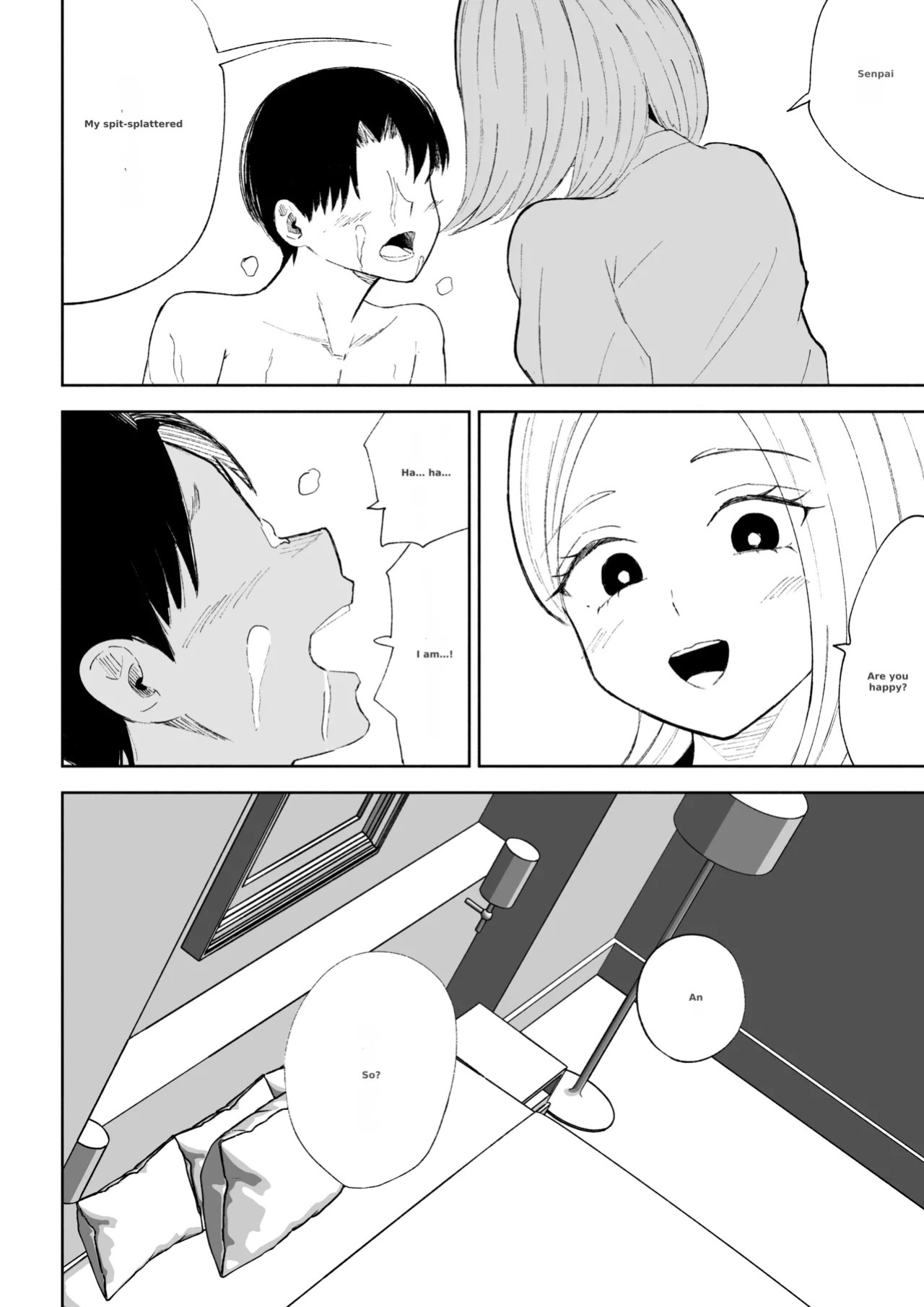 [Roki] Kaisha no Kouhai ni Keigo de Semerare Oshioki Sarechau Hanashi | A story about being lectured in polite language and overpowered by a junior colleague at the company [English]