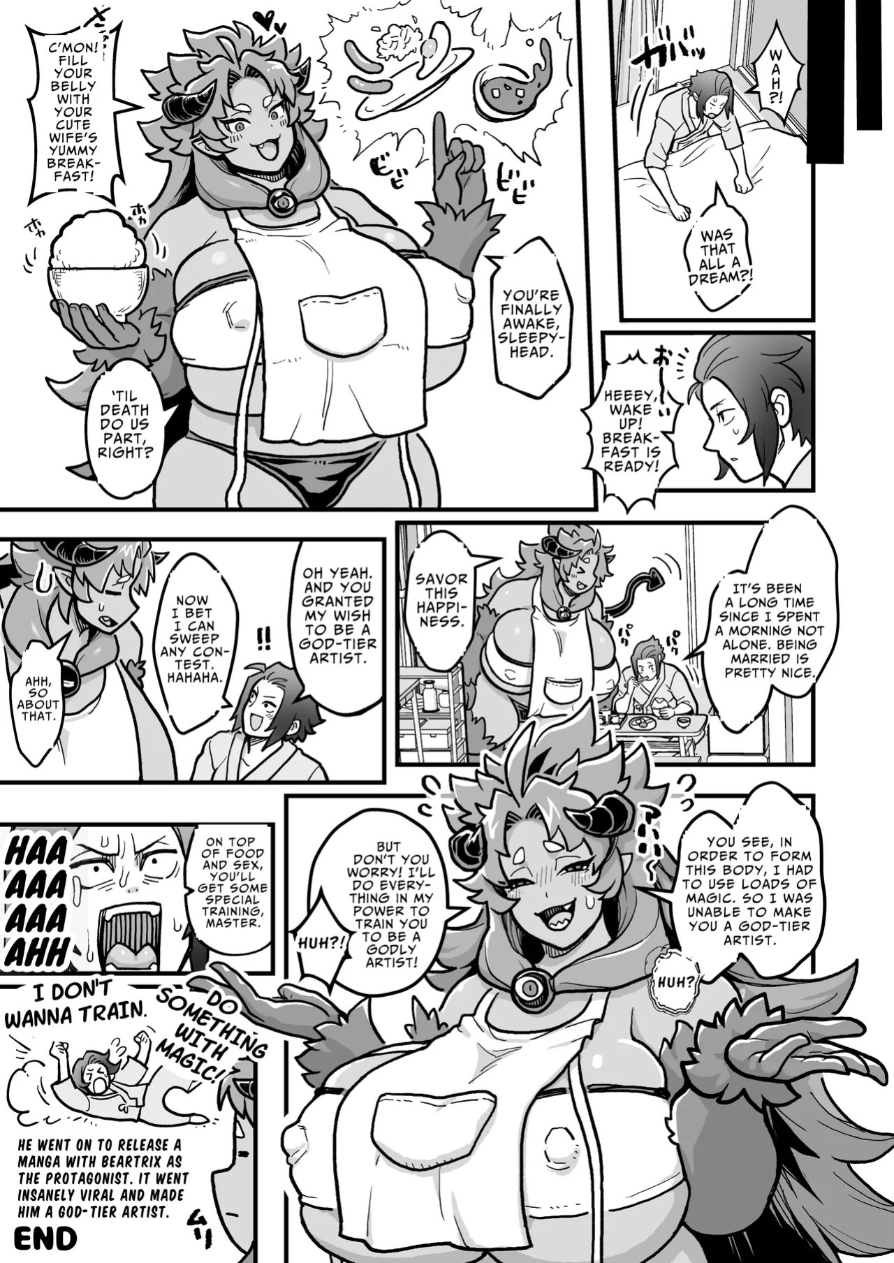 [Ranaencho (ranaECHO)] Dekkai Akuma to Shiawase Kekkon Keiyaku | Happy Marriage Pact with a Big Demoness [English] [JIGECCHI] [Digital]