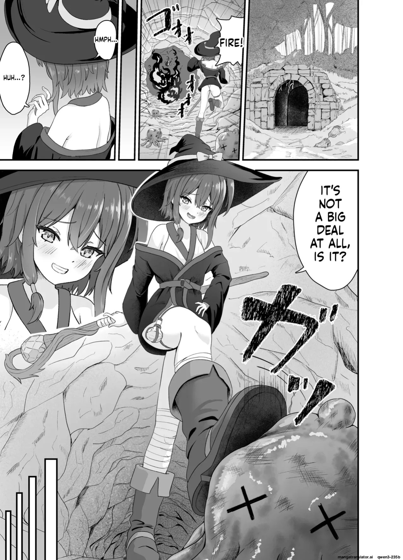 [Sakeru Buta (Asakura Takumi)] Tsuyoki na Madou Shoujo to Shokushu no Ori -Dungeon nite Shokushu ni Otsuru- [English] [SCANMTL]