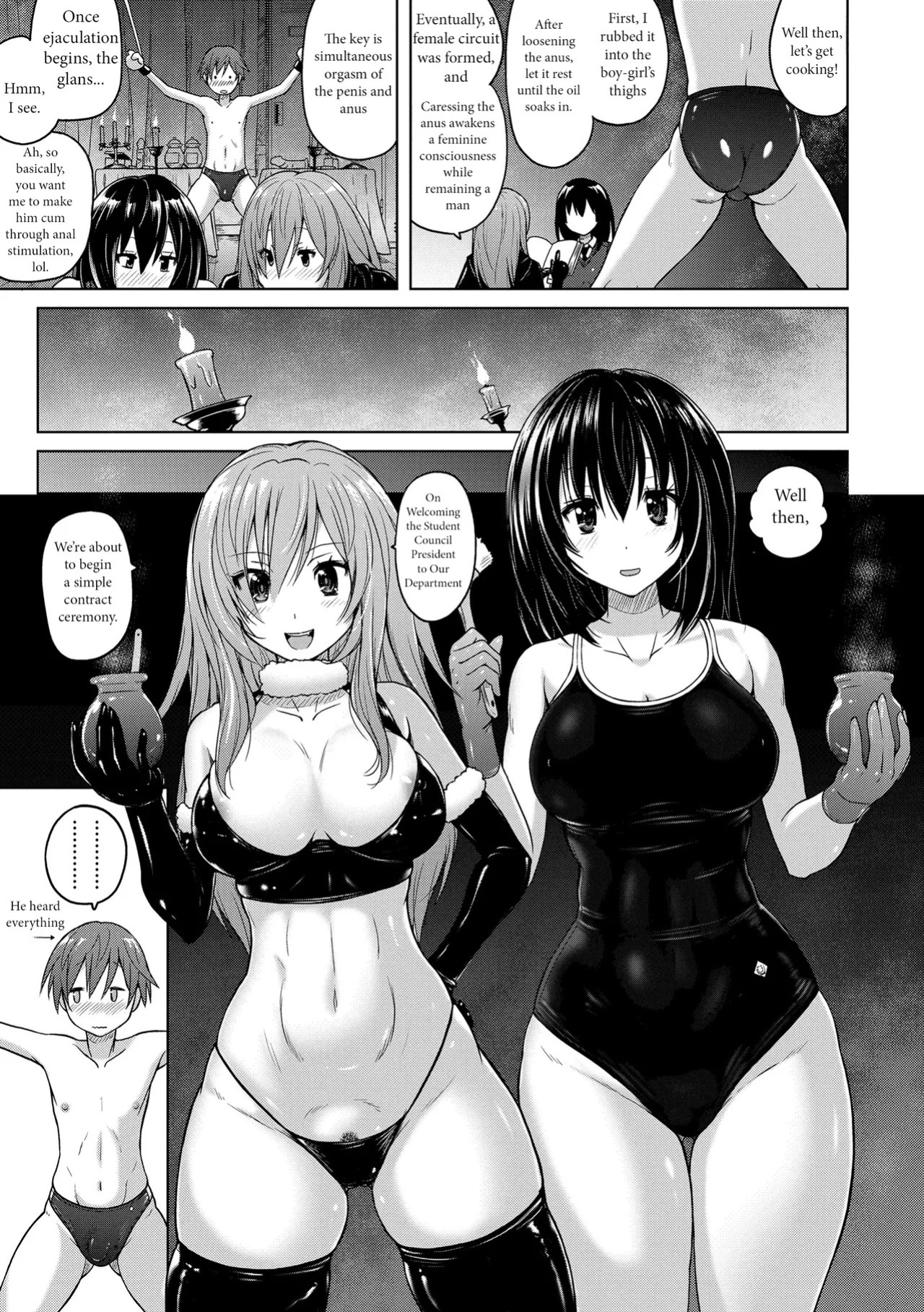 [Murasaki Nyaa] Ichio Bukatsu Nano (Pantsu Jou no Mono wo Haita mama Shugi) [English]