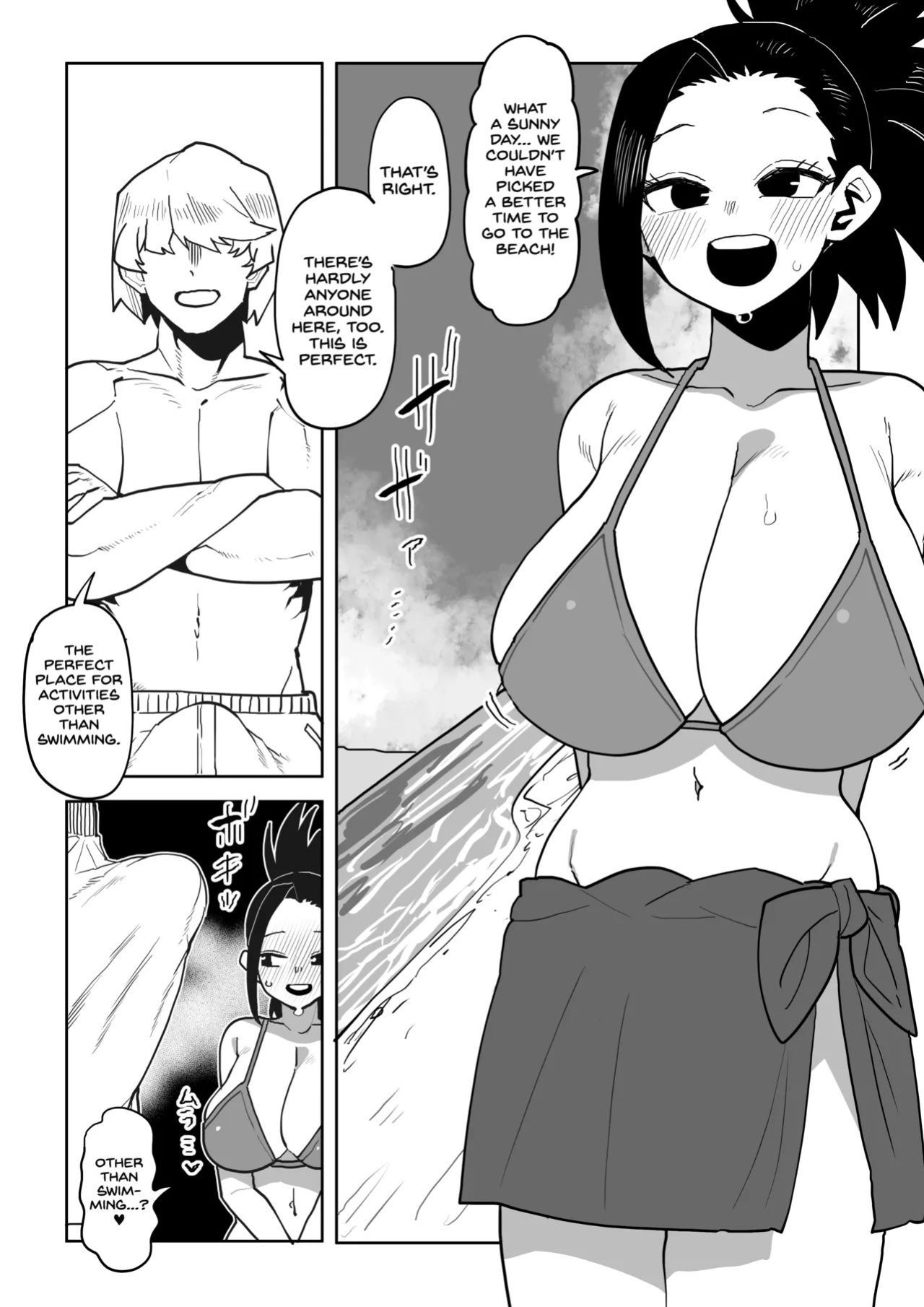 [Oekaki Kaki] Teisou Gyakuten Mono Uraraka, Yaoyorozu, and Jiro no baai (Boku no Hero Academia) [English] [Project Valvrein]