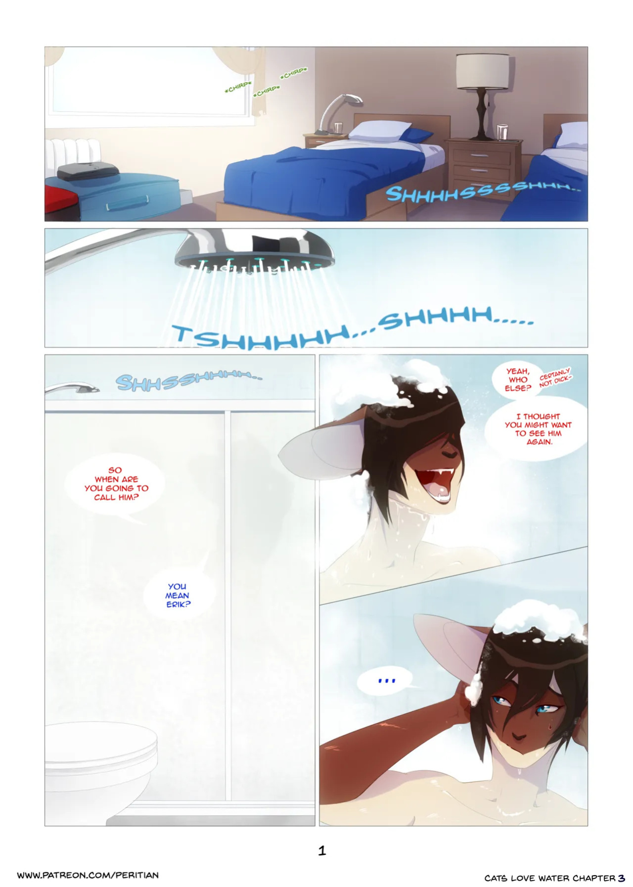[Peritian] Cats Love Water 3