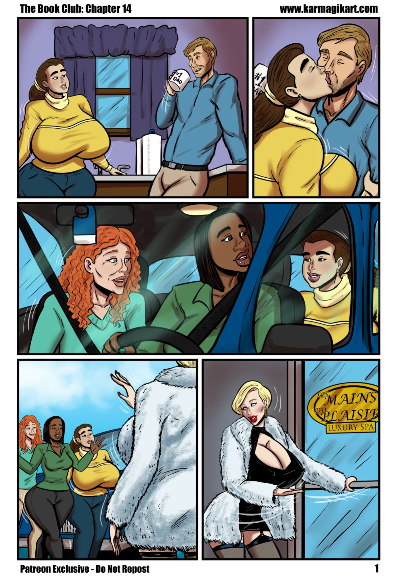 [Karmagik] The Book Club: Chapter 14 - Spa Day (Textless)
