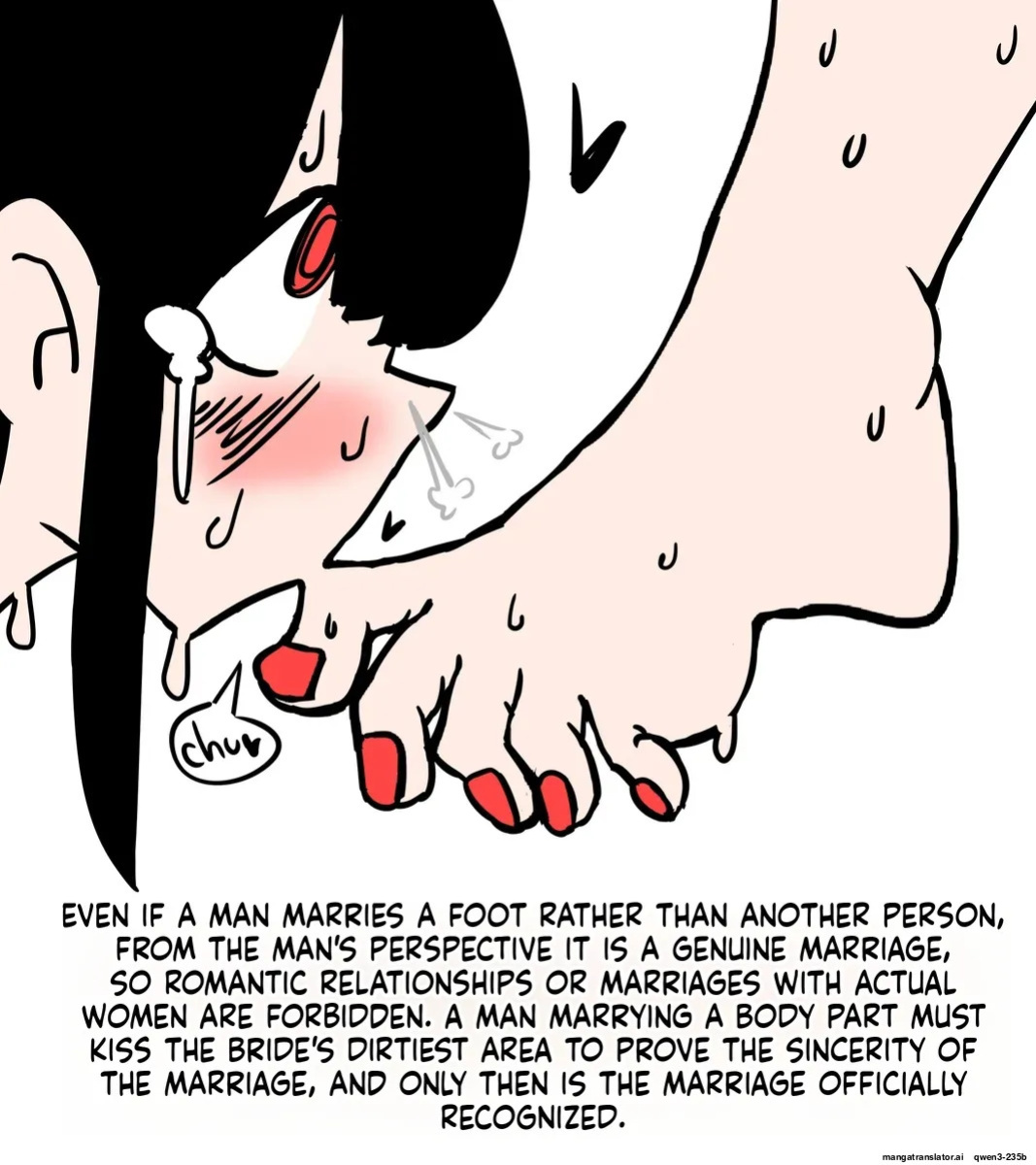 [Au79] Marrying the feet of the girl I like (Pixiv) [English] [MTL]