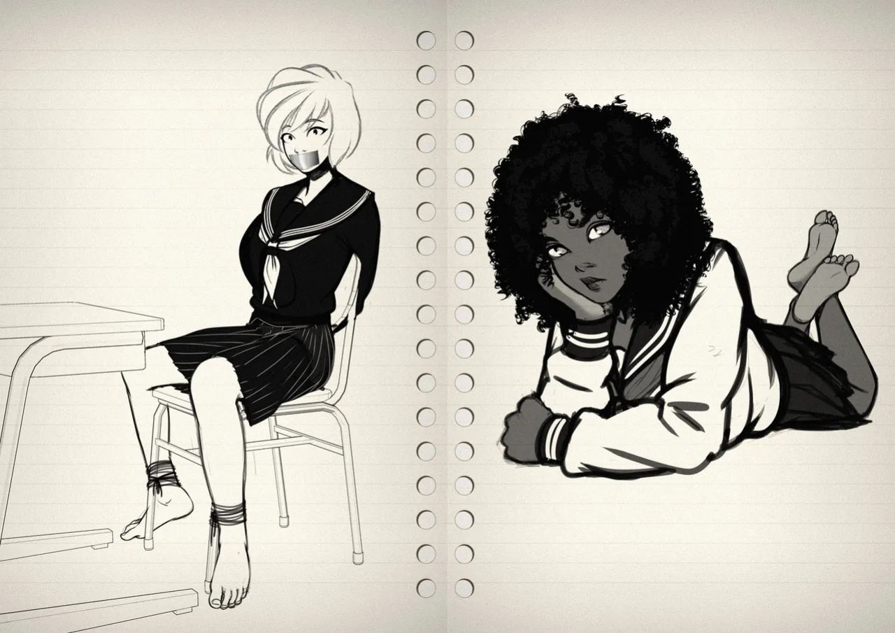 [Kidetic / Kusujinn] Cleo Sketchbook + Monthly Doodles
