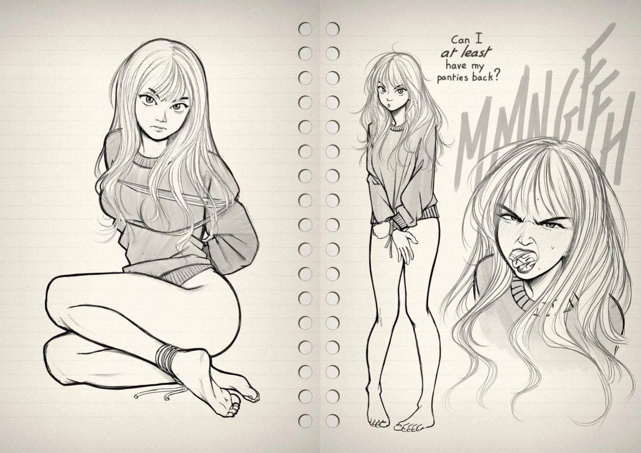 [Kidetic / Kusujinn] Cleo Sketchbook + Monthly Doodles