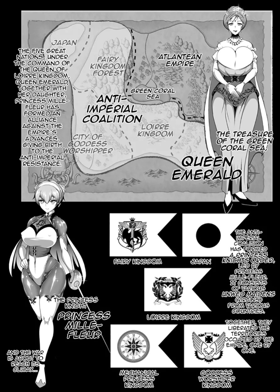 [Triple Head] Inmon Akuochi no Hime Kishidan | Erotic Crest of the Princess Knights (Original) [English] [DeppoTL]