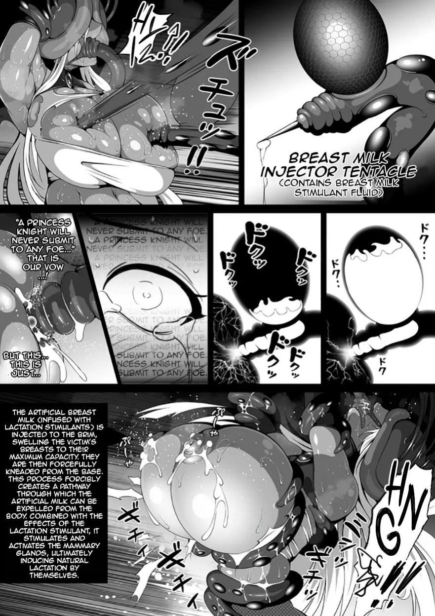 [Triple Head] Inmon Akuochi no Hime Kishidan | Erotic Crest of the Princess Knights (Original) [English] [DeppoTL]