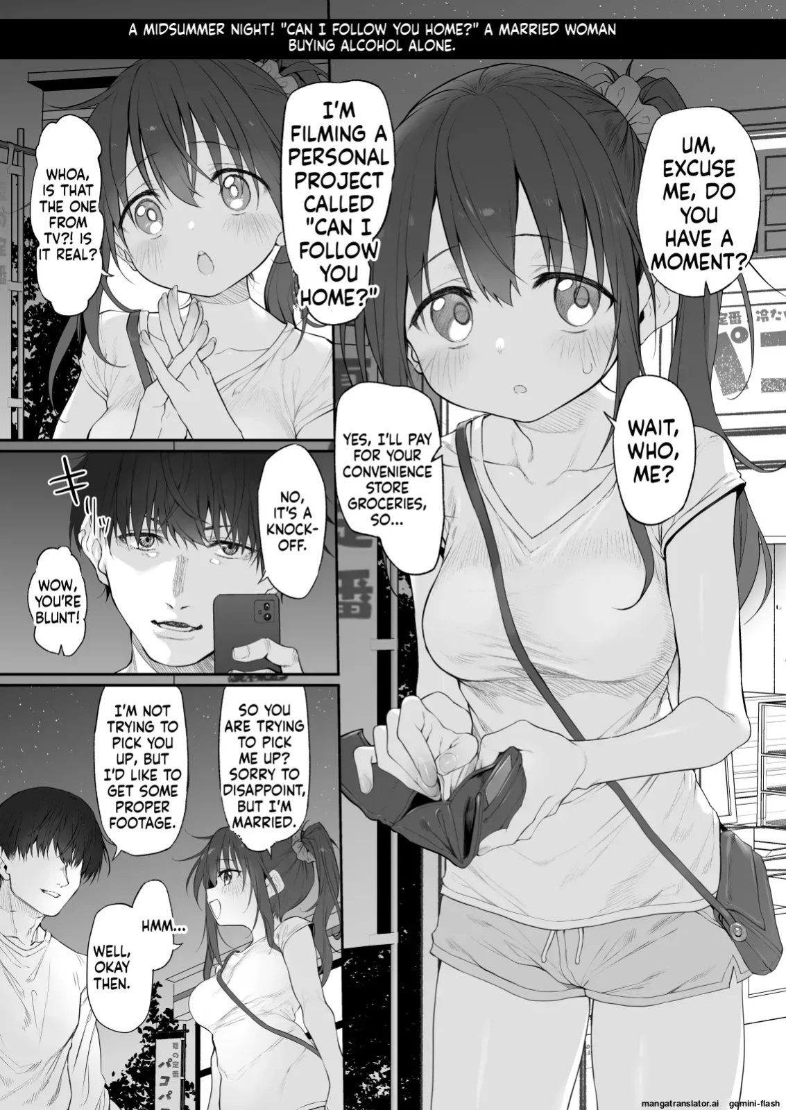 [Marked-two (Suga Hideo)] Uchi, Tsuiteitte Ii desu ka? [English] [MTL]