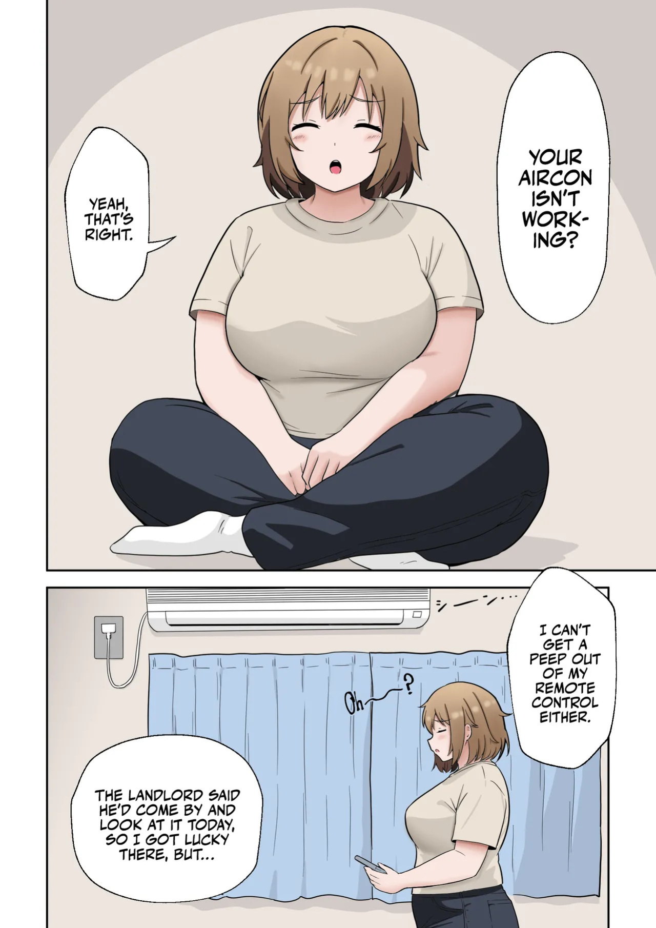 [Ampullaria] Apart no Otonari-san ga Yarasete Kureru Hanashi My Nextdoor Neighbor Let Me Fuck Her [English] [Colorized]
