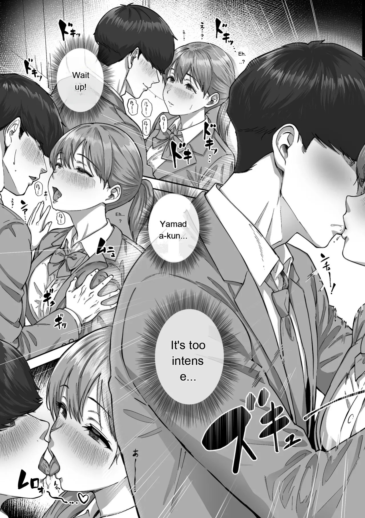 [Himan Boy (Ka-kun)] Nige Chin Complex ~Aza to Kyonyuu Joshi no Chouhatsu ni Bokki Kakushi Nigeta Zako ww~ [English] [MTL]