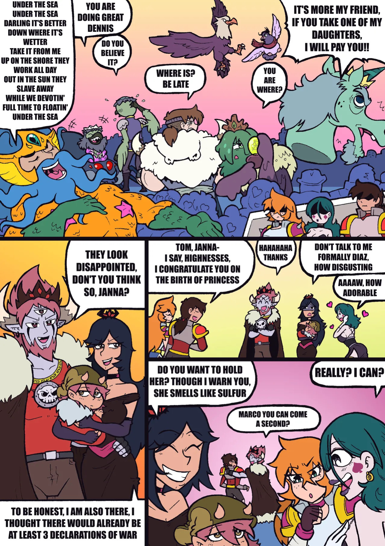 [MALANDRA-PARODIAS] MARCO HAREM WORLDS - MONSTER KINGDOM (Ongoing)