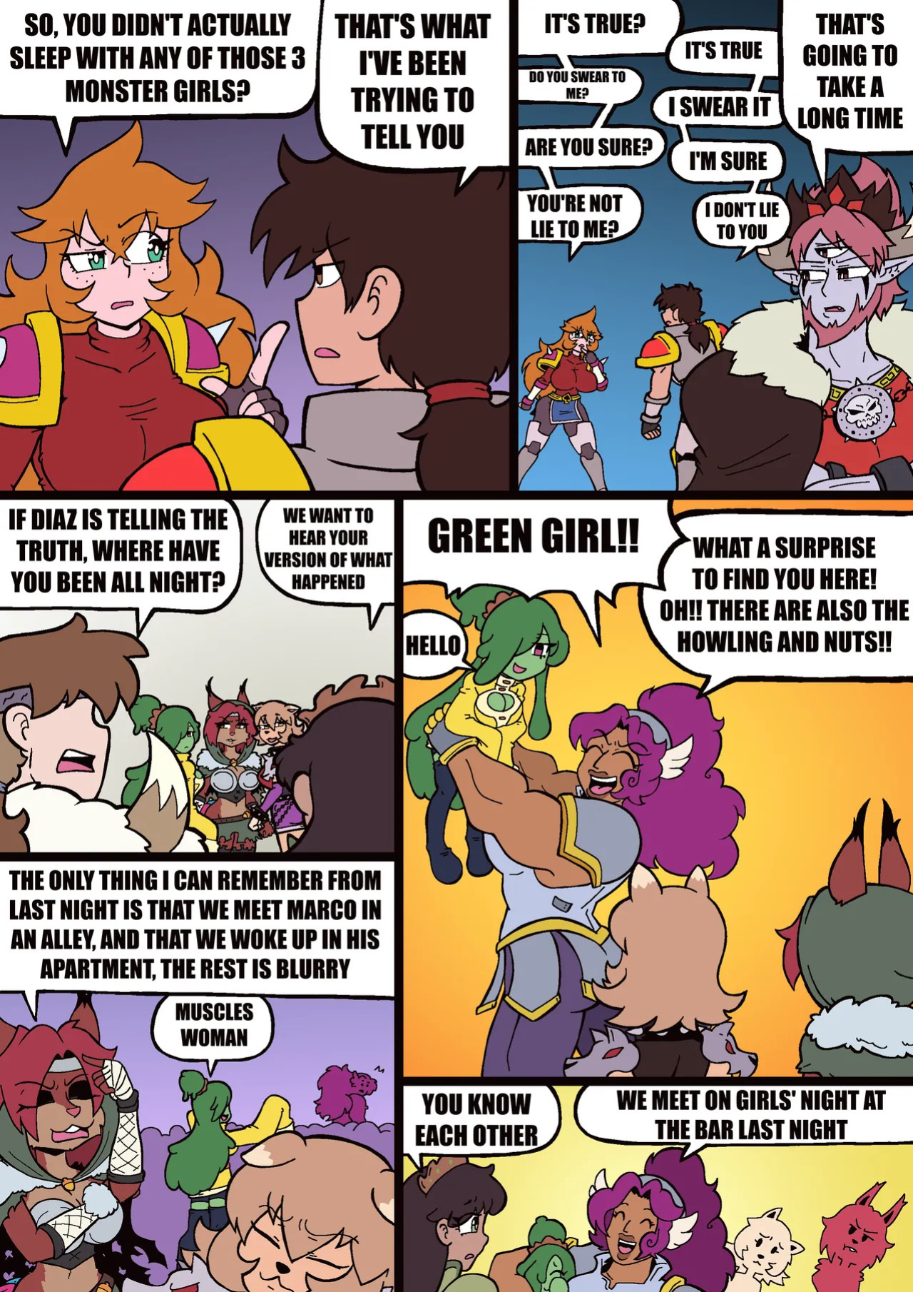 [MALANDRA-PARODIAS] MARCO HAREM WORLDS - MONSTER KINGDOM (Ongoing)