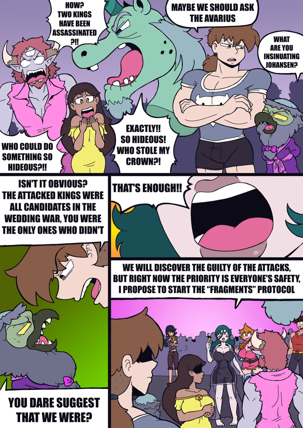 [MALANDRA-PARODIAS] MARCO HAREM WORLDS - MONSTER KINGDOM (Ongoing)