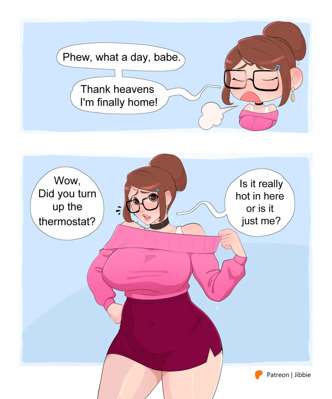 [Jibbie] Mei Stripping (Overwatch)