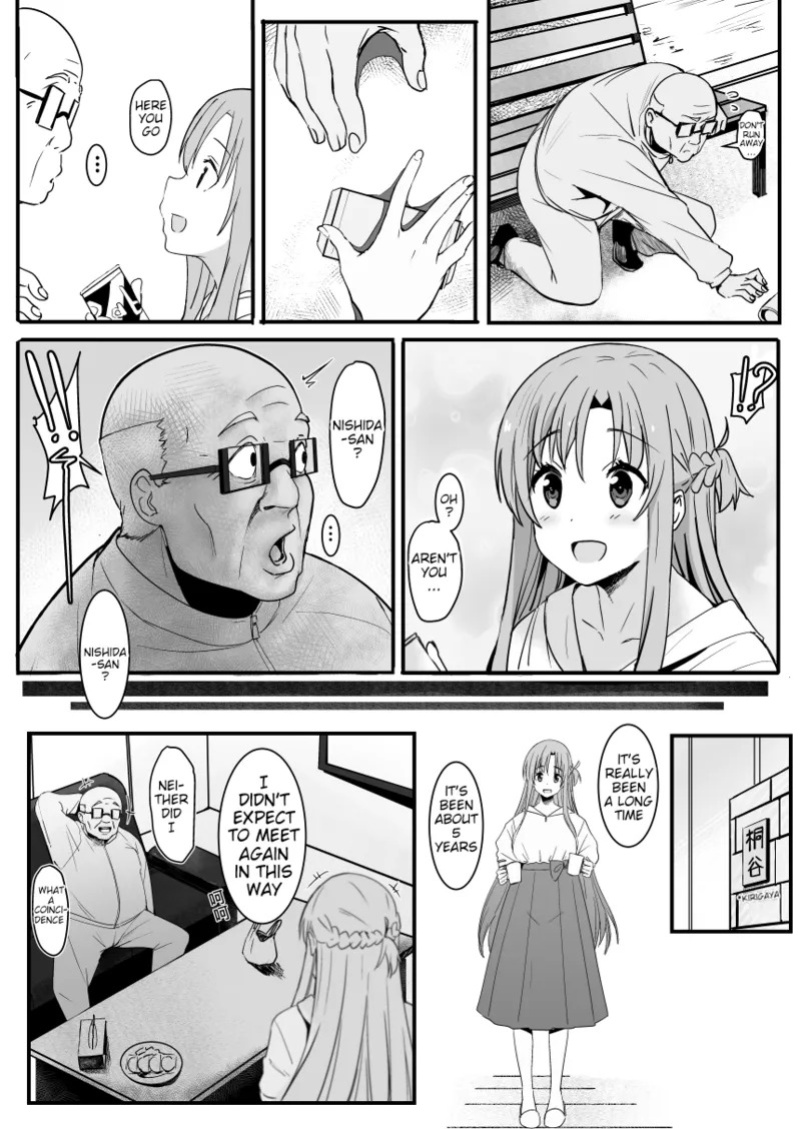 [Oninarasu] Asuna - Nishida 2 (Sword Art Online) [English] (Decensored)