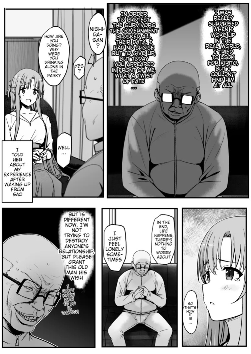 [Oninarasu] Asuna - Nishida 2 (Sword Art Online) [English] (Decensored)