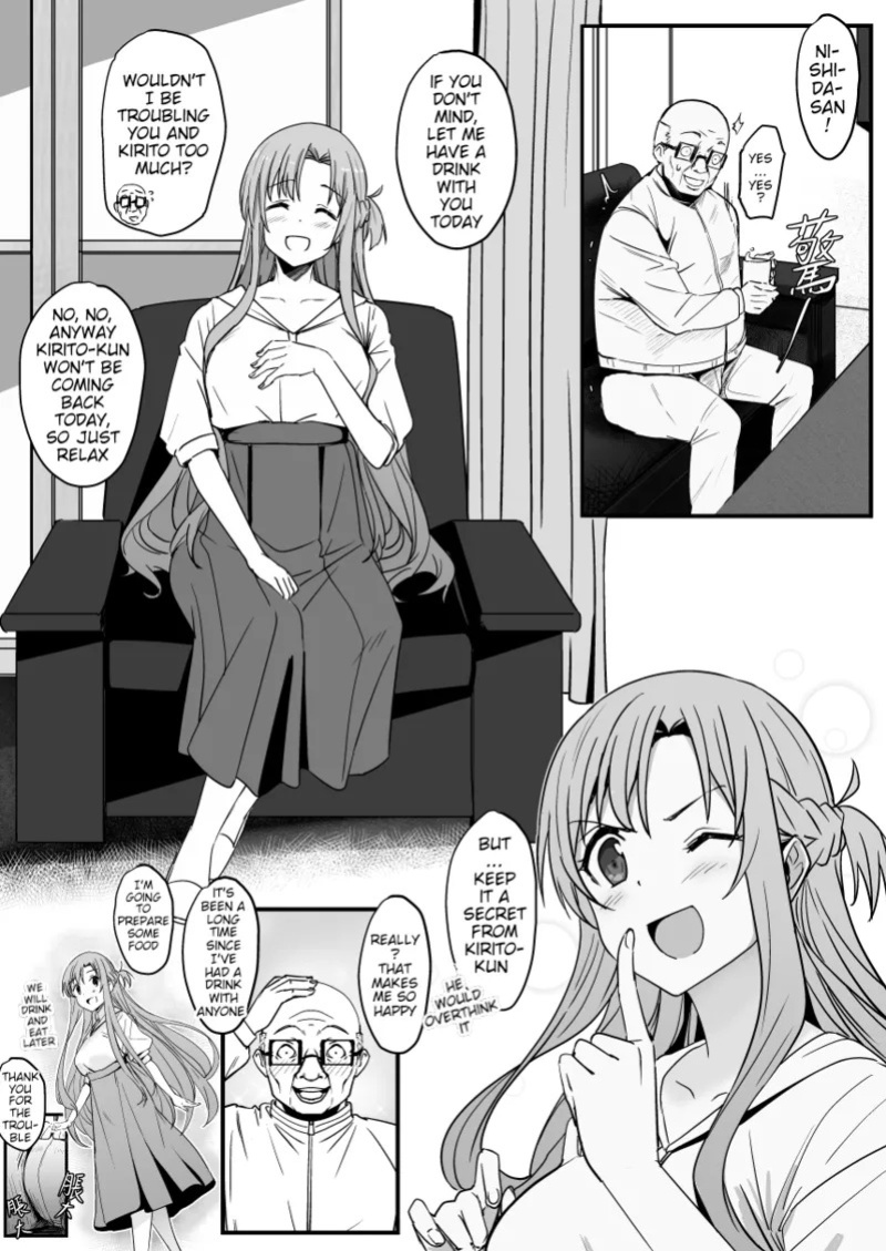 [Oninarasu] Asuna - Nishida 2 (Sword Art Online) [English] (Decensored)