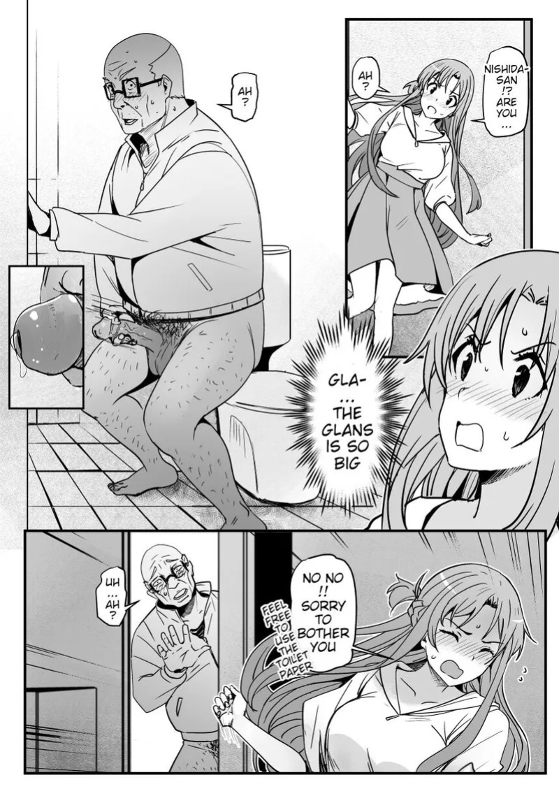 [Oninarasu] Asuna - Nishida 2 (Sword Art Online) [English] (Decensored)