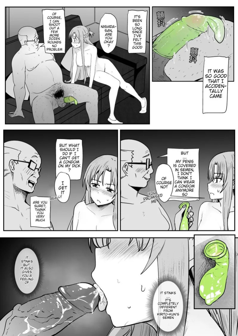 [Oninarasu] Asuna - Nishida 2 (Sword Art Online) [English] (Decensored)