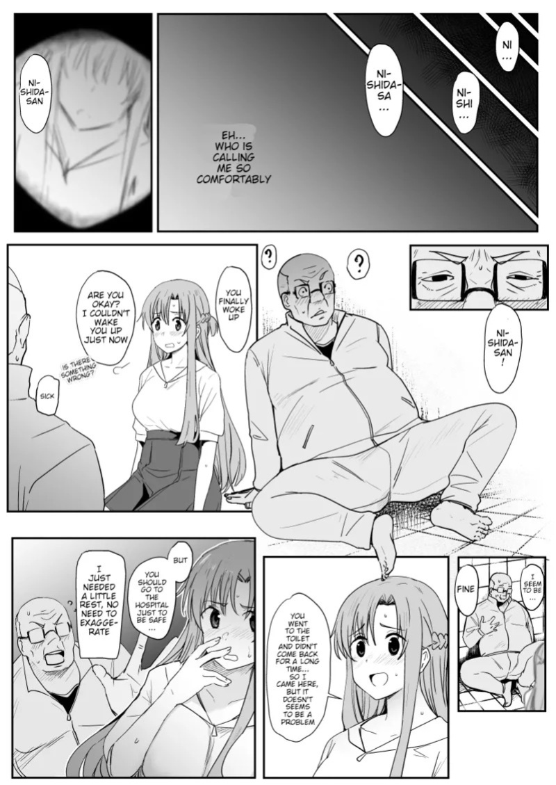 [Oninarasu] Asuna - Nishida 2 (Sword Art Online) [English] (Decensored)