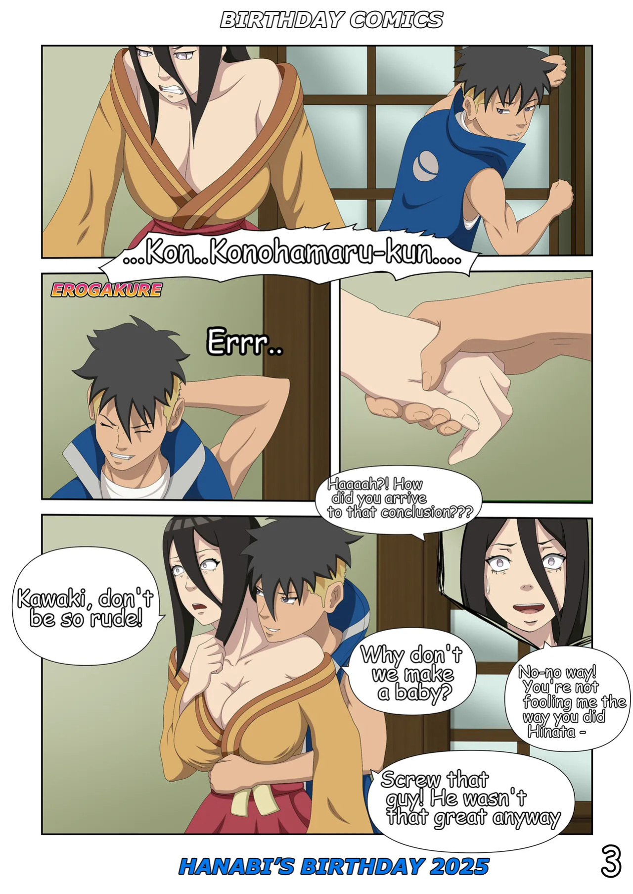 Hanabi's Birthday Comic 2025 [7/7] by Erogakure